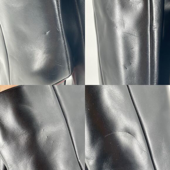 Christian Louboutin Astrilarge Botta 100 Black Leather Knee High Boots EU 40 - Picture 5 of 12